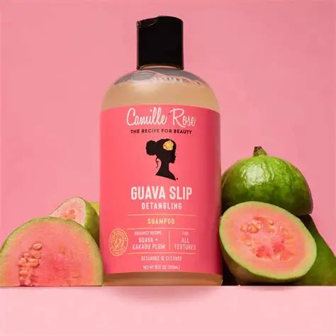 Camille Rose Guava Slip Shampoo - Natural Curl Cleanser for Textured Hair