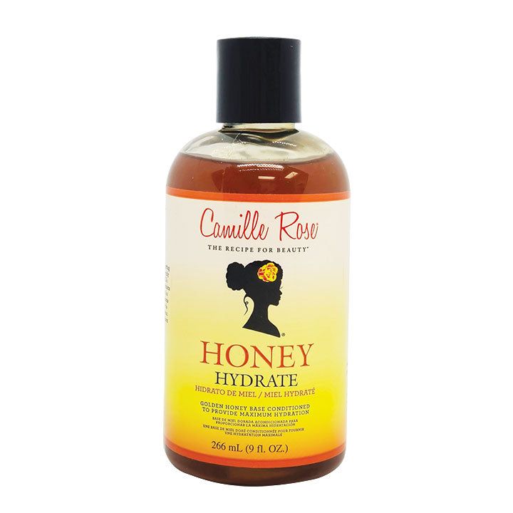 Camille Rose Naturals Honey Hydrate Leave-In Conditioner - Natural Hair Moisturiser for Curly Hair - 9 oz