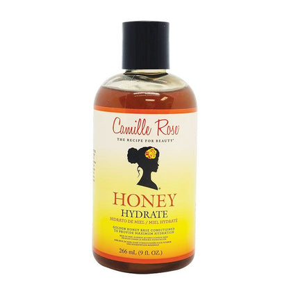Camille Rose Naturals Honey Hydrate Leave-In Conditioner - Natural Hair Moisturiser for Curly Hair - 9 oz