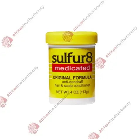 Sulfur8 Medicated Regular Formula Anti-Dandruff Hair and Scalp Conditioner, 4 Ounce