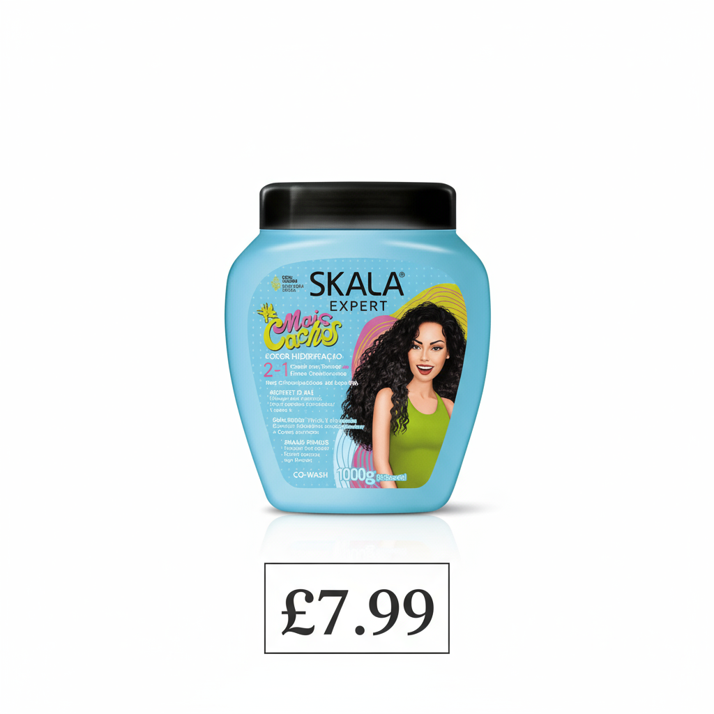 SKALA Corn Cachos 2-in-1 Treatment Balm & Comb Cream 35.2oz - Type 3ABC Hair