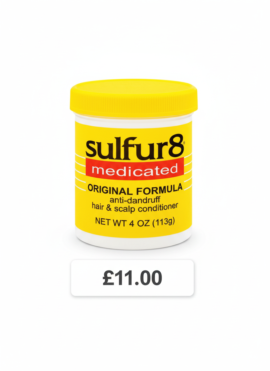 Sulfur8 Medicated Regular Formula Anti-Dandruff Hair and Scalp Conditioner, 4 Ounce