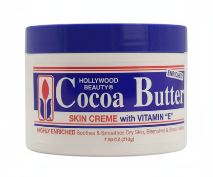 Hollywood Beauty Cream, Cocoa Butter, 7.5 Ounce