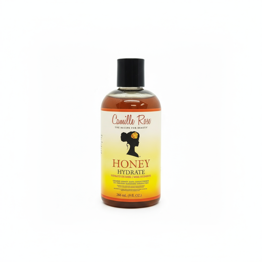Camille Rose Naturals Honey Hydrate Leave-In Conditioner - Natural Hair Moisturiser for Curly Hair - 9 oz