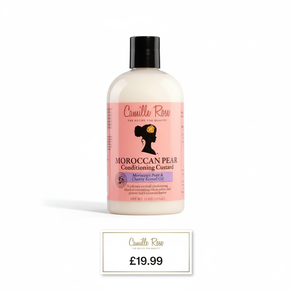 Camille Rose Moroccan Pear Conditioning Custard - Curl Defining Cream