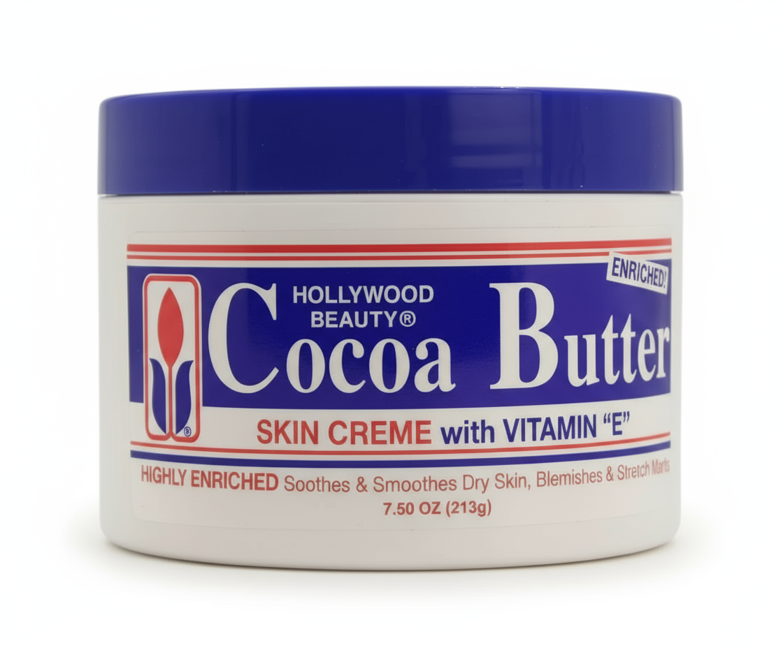 Hollywood Beauty Cream, Cocoa Butter, 7.5 Ounce