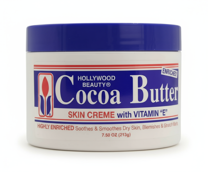 Hollywood Beauty Cream, Cocoa Butter, 7.5 Ounce