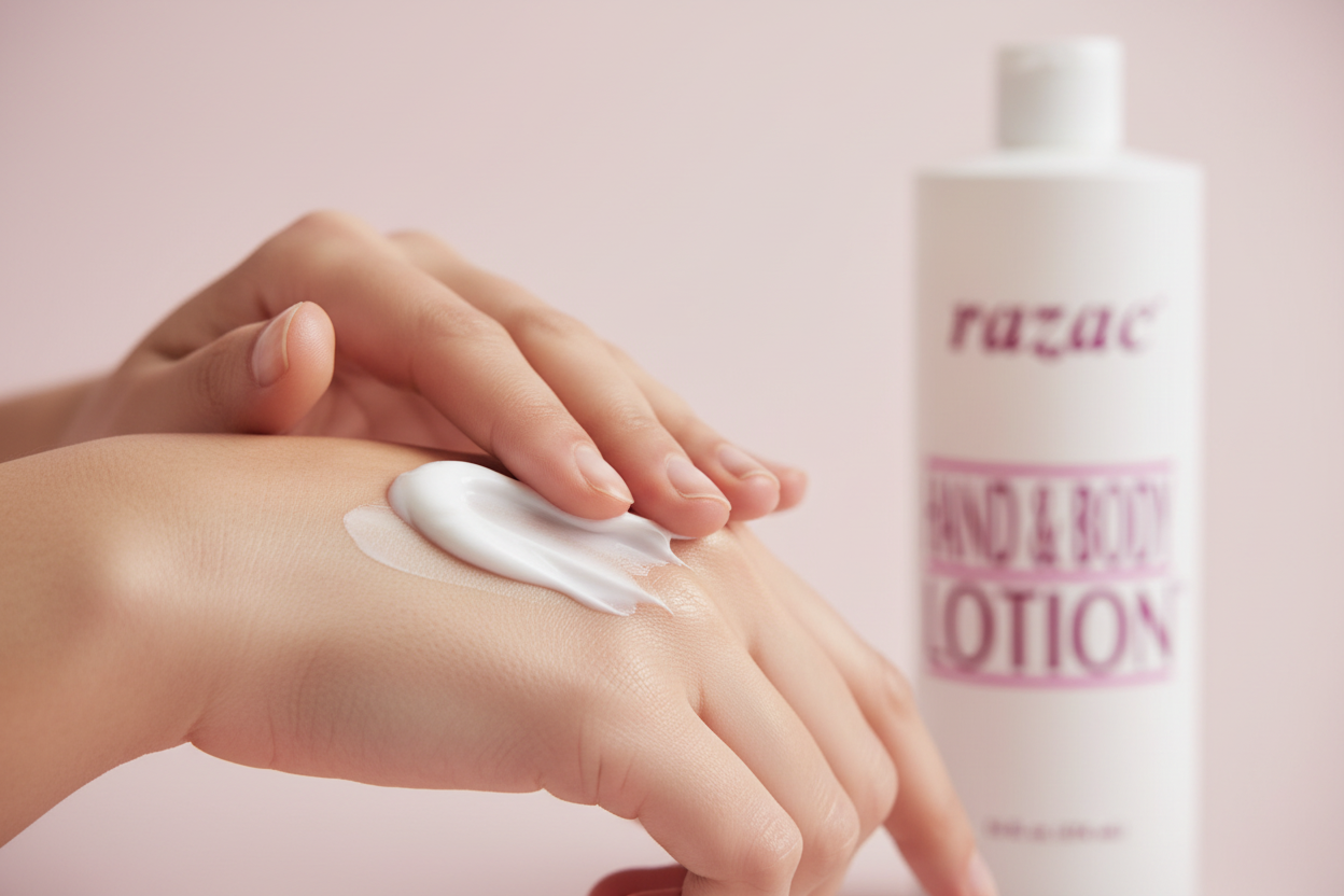 Razac Lotion Application