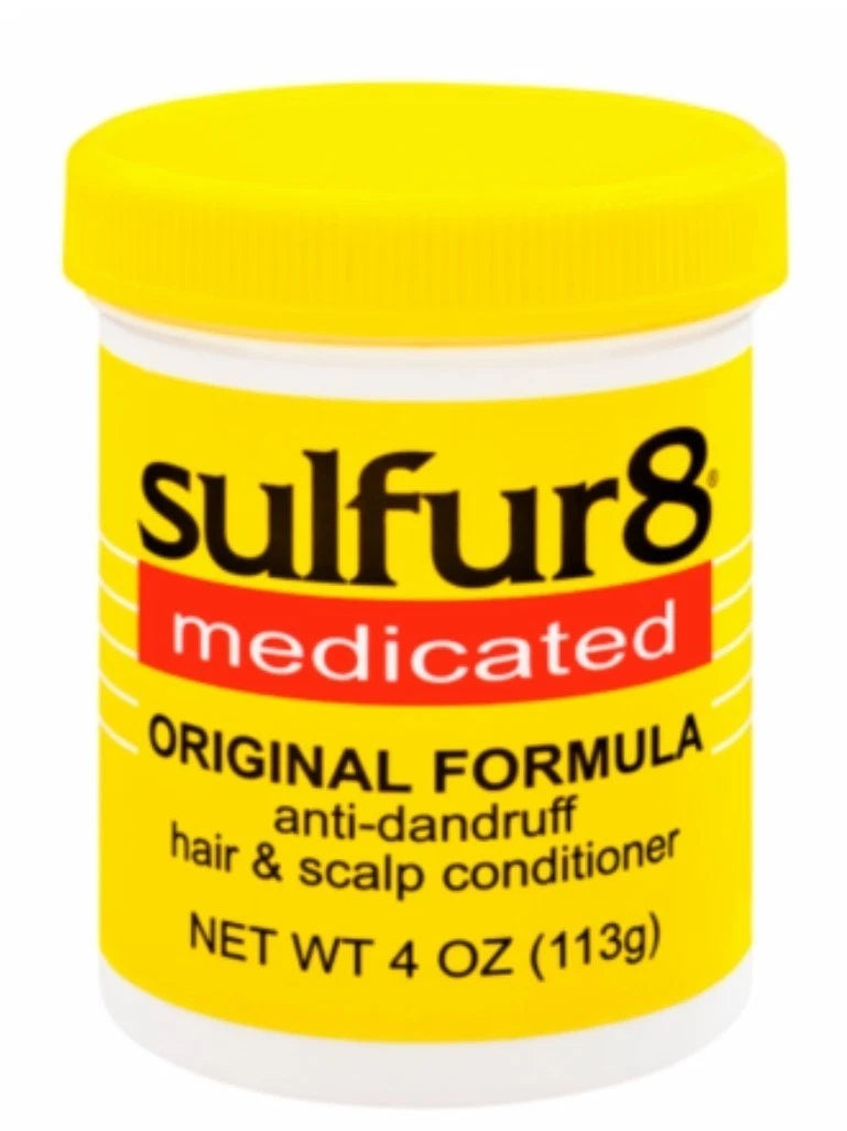 Sulfur8 Medicated Regular Formula Anti-Dandruff Hair and Scalp Conditioner, 4 Ounce