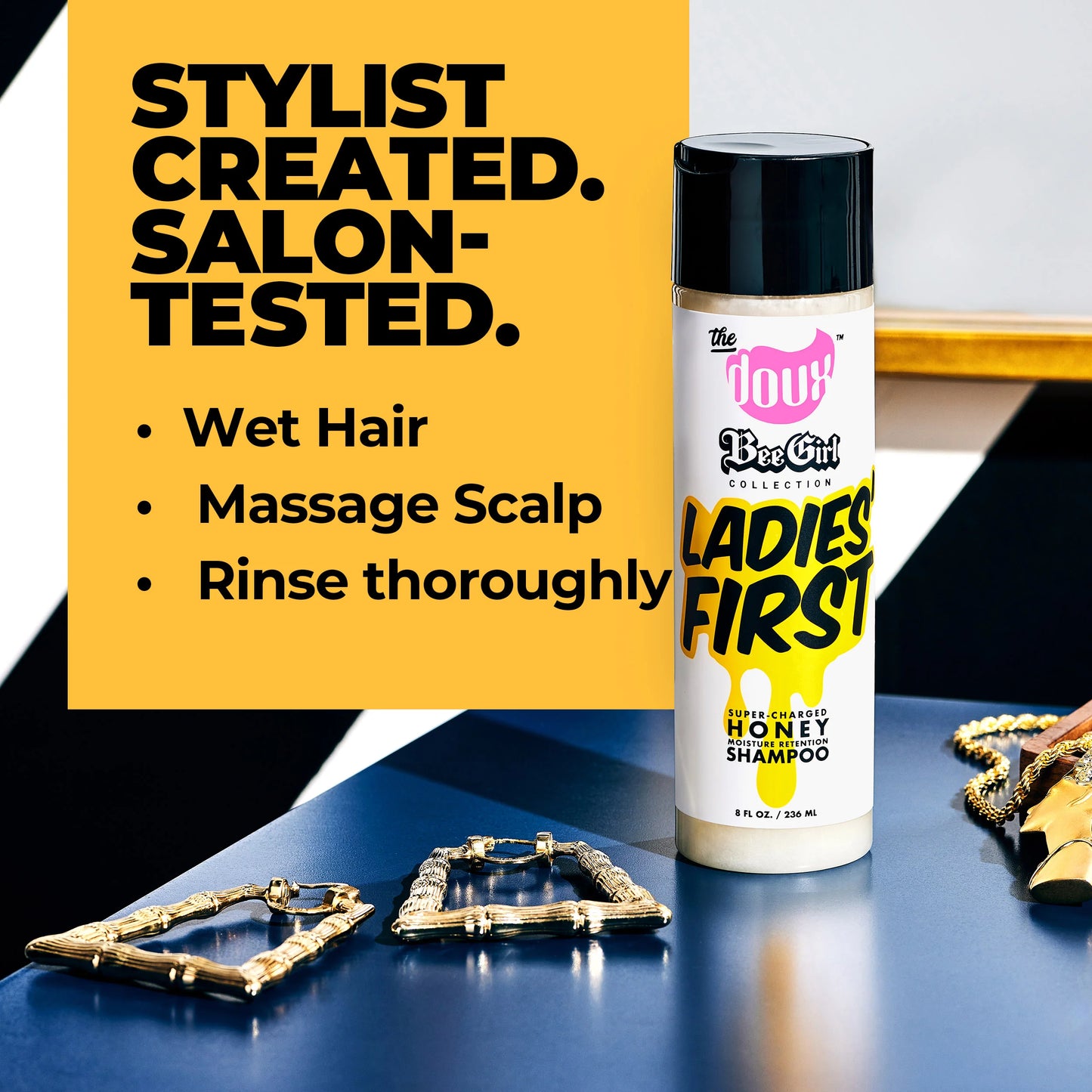 The Doux Lidish First Honey Shampoo - Moisturizing Hair Cleanser